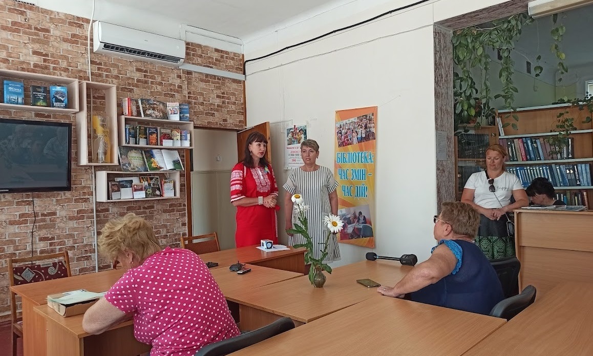 Відкриття музею ім. О. Цибка у бібліотеці. 