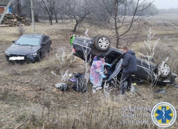 Аварія у селі Ротмистрівка