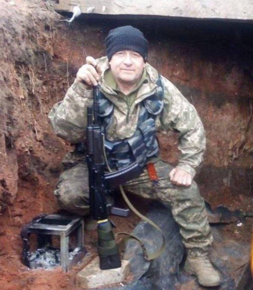 Батько митця на передовій