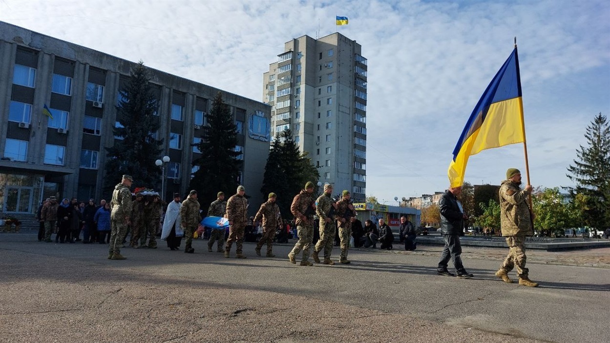 Сміла провела в останню путь захисника, воїна, Героя Іллю Гонду