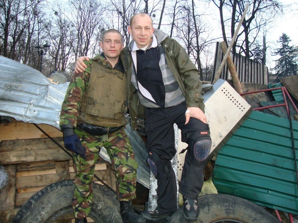 Дмитро Дібрівний на майдані