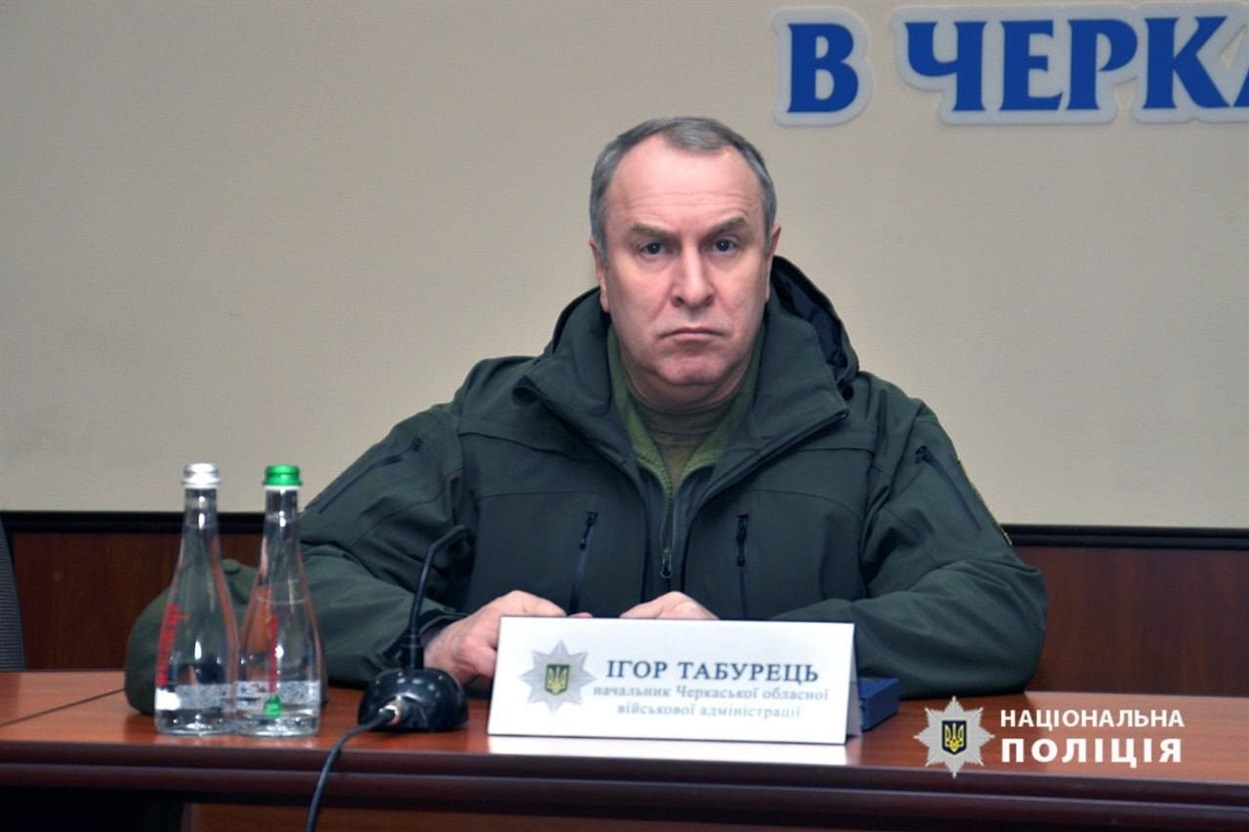 Очільник Черкаської ОВА Ігор Табурець. 