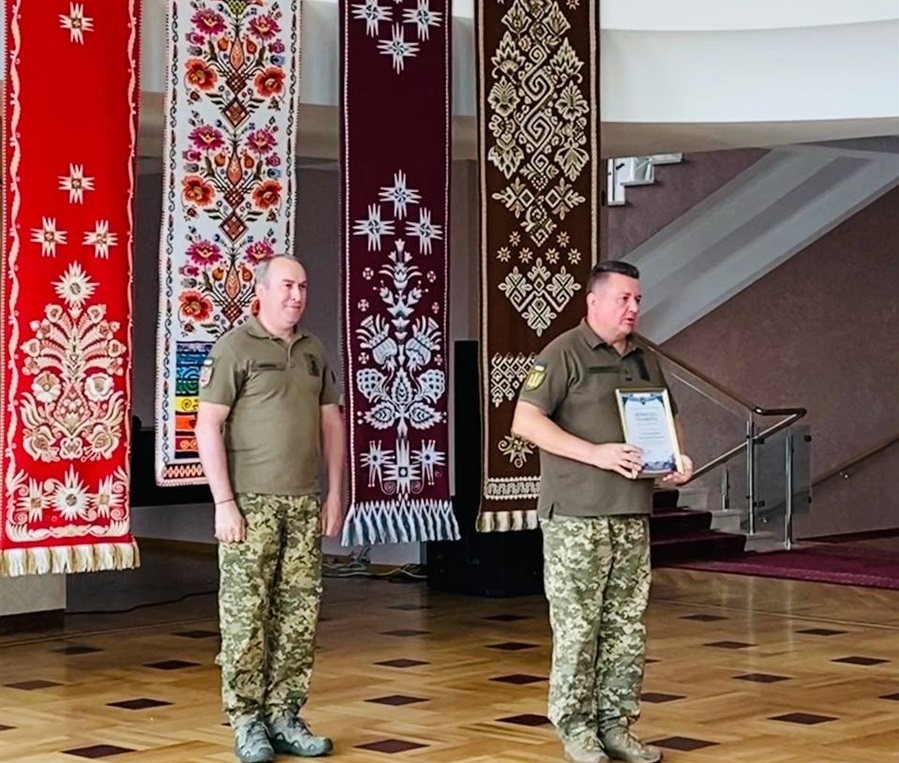 Володимира Старовойтова нагородили Почесною грамотою Черкаської ОВА
