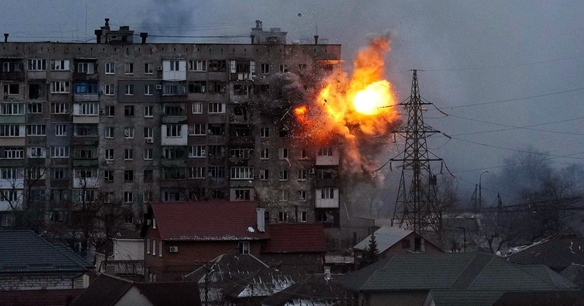 Маріуполь під ударами росії