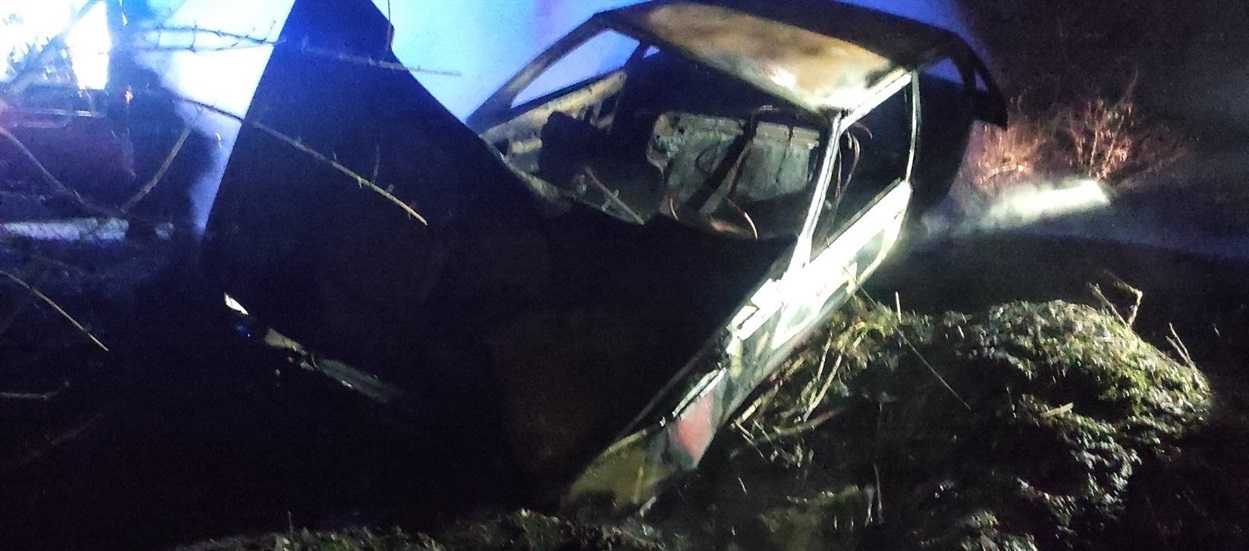 Вогонь охопив автівку за ліченні хвилини