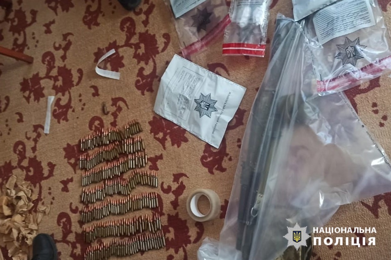 В уманчанина вдома знайшли зброю
