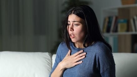 Ускладнене дихання при панічній атаці
