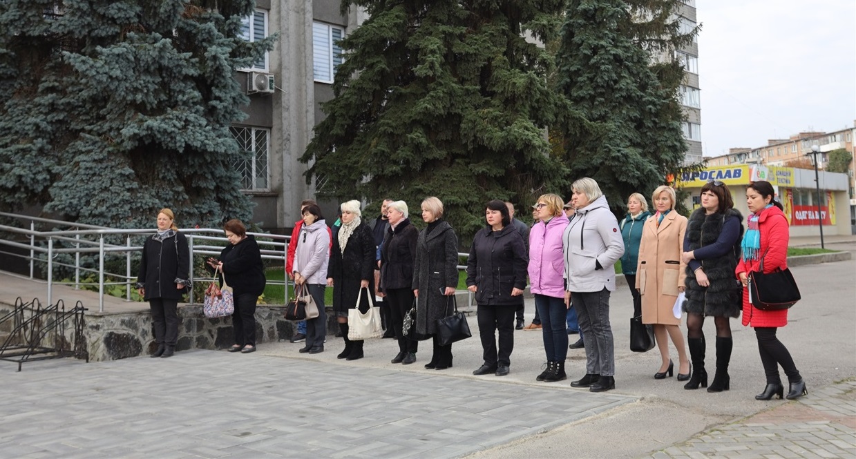 Мітинг у Смілі нагоди Дня захисника та захисниці України. 