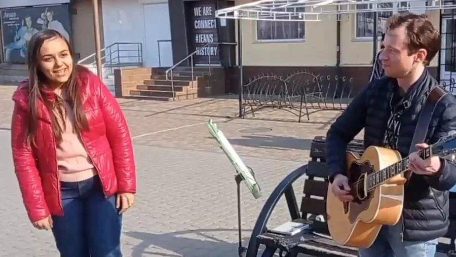 Виступ на вулиці міста
