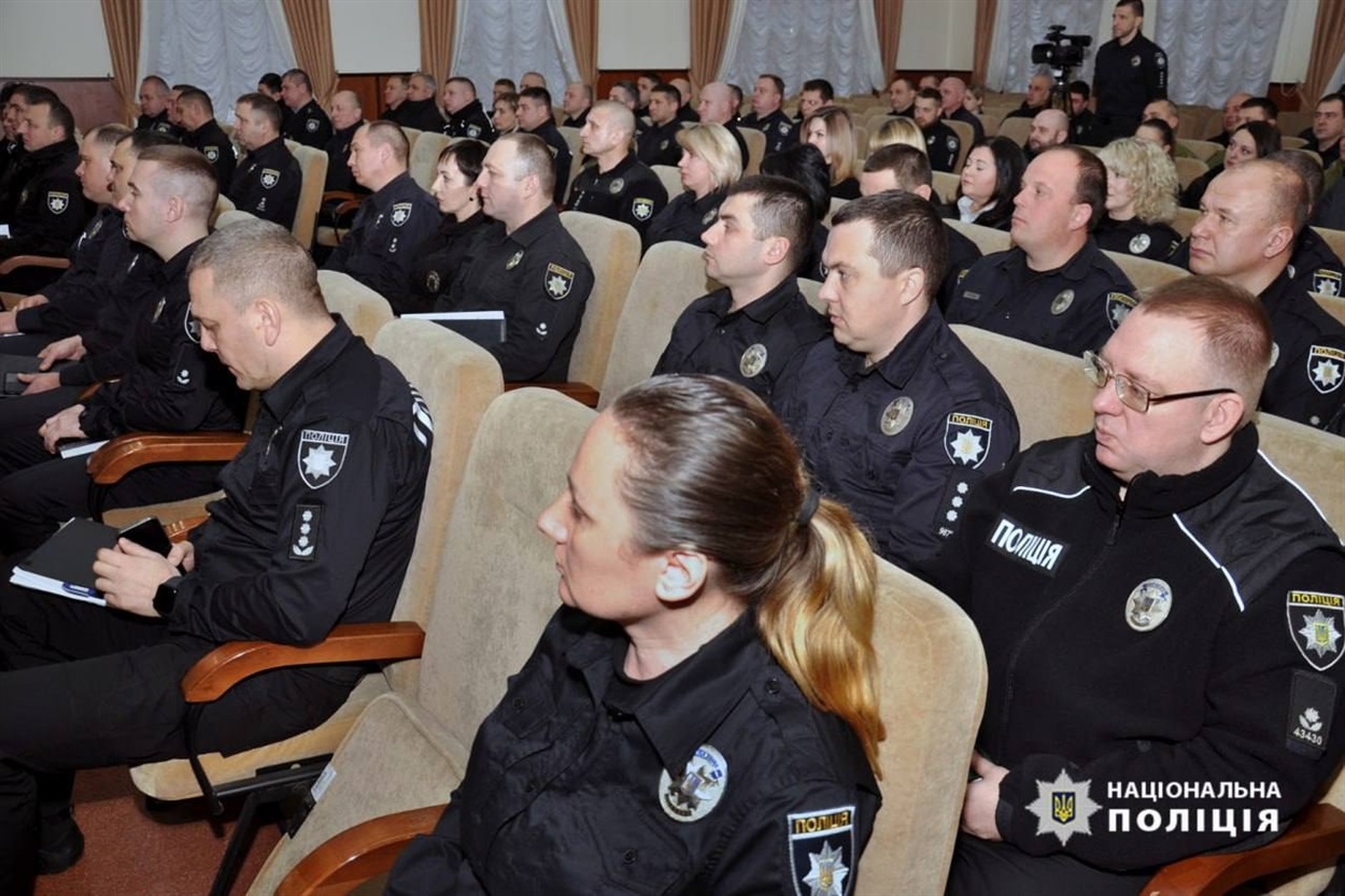 Нового керівника представили особовому складу поліції Черкащини. 