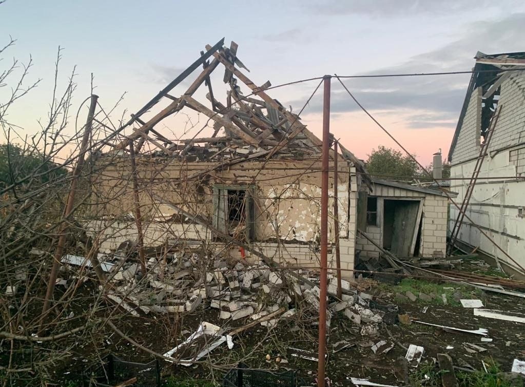 Наслідки збитої ракети на Черкащині