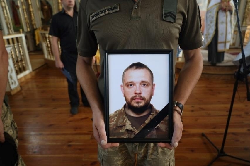 Юрія Назаренка поховали у Смілі 4 серпня