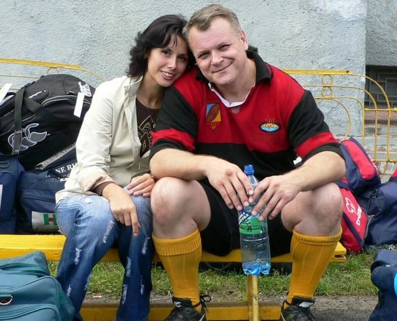 Олексій Цибко та його дружина Алла Цибко